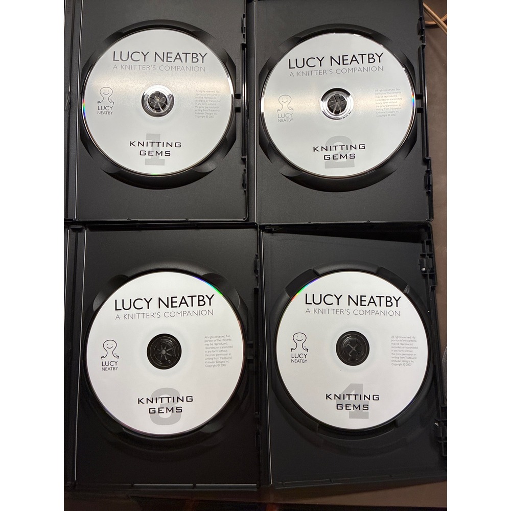 Lucy Neatby Knitting DVD set volume 1 to 4 A Knitter's Companion Knitting Gems - Picture 6 of 6